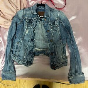 Abercrombie & Fitch Light Blue Jean Jacket